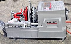 RIDGID 535 PIPE THREADER 1/2&Prime;-2&Prime; MANUAL CHUCK THREADING MACHINE NEW