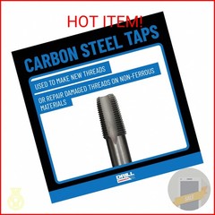 Drill America &ndash; POU1/8NPTW/DRILL 1/8&Prime; Carbon Steel NPT Pipe Tap and R High Speed