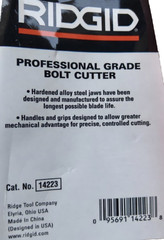 Ridgid Bolt Cutter S24 Cat No.14223