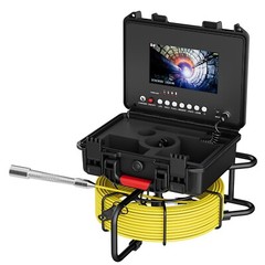 20m Sewer Pipe Inspection Camera Drain Sewer Pipeline Industrial Endoscope 7&rdquo;
