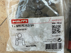 Hilti Press Jaws HVAC Set 6 NPR PC RLS 3/8&Prime; to 1 1/8&Prime; For Pipe Press Tools