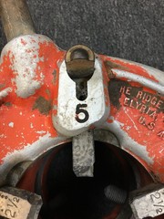 Ridgid 4P-A 2 1/2&Prime; to 4&Prime; Pipe Threader, With 2 1/2 Blades, Super Heavy Duty, USA
