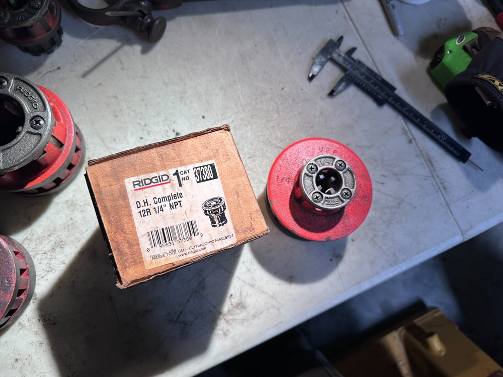 Ridgid 37380 D.H. Complete 12R 1/4&Prime; NPT
