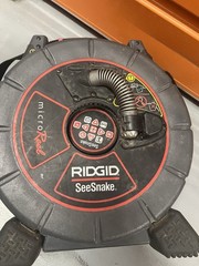 RIDGID SEESNAKE MICRO REEL DRAIN INSPECTION CAMERA
