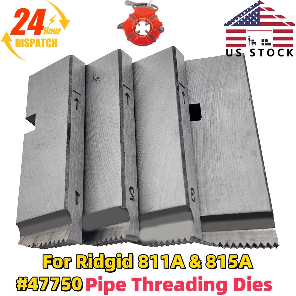 #47750 For Ridgid 811A and 815A 1in-2in Alloy Steel Pipe Threading Dies NPT