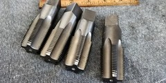 4 pieces USA MADE ~ 3/4-14 NPT Pipe Tap HSS NPT CARD Winter Brubaker