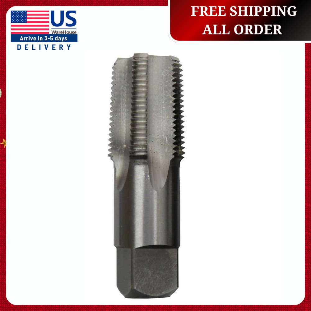Drill America 3/4 in.-14 NPT Pipe Tap Carbon Steel Re-Threading Hand Tool SAE