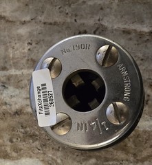 Armstrong USA Pipe Threader Die Head No. 190R SAE 1/4&rdquo; w Chrome Head 260531