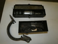 Toledo-Beaver Tools 1/2 HP Pipe Threader Model SOM with 10 various Die Heads