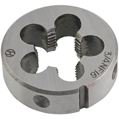 3/4&Prime;-16 UNF HSS Tap And Die Set, 3/4 x 16 UNF Machine Thread Tap And Round Th&hellip;
