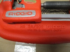 New RIDGID 32820 / 2-A / 1/8&rdquo;-2&rdquo; Capacity Heavy Duty Pipe Cutter Free Shipping