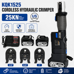 18V Cordless Hydraulic Pressing Tool 24KN Brushless Motor for Propress Pipe