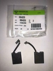 GREENLEE 555 CONDUIT BENDER FORWARD REVERSE MOTOR COMMUTATOR BRUSHES SET 2