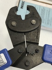 NIBCO PX02532 1/2&Prime; PEX Copper Ring Crimp Tool & Gauge conforms to ASTM F1807