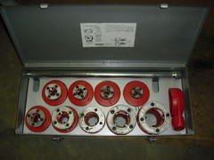 New RIDGID 12R MANUAL RATCHET PIPE THREADER SET 1/8&Prime; TO 2&Prime;