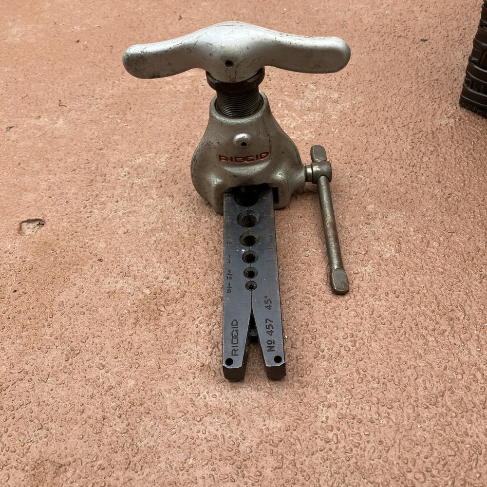 Ridgid 458 Flaring Hand Tool 45 degree SAE 1/8-3/4&Prime; (83037)