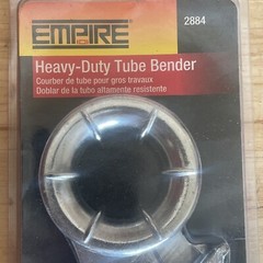 NOS Empire Tube Bender -Bends up to 1/8&rdquo;-1/2&rdquo; Thin wall Tubing 2884