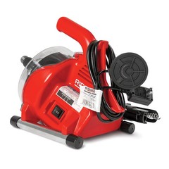 RIDGID 55808 PowerClear 120-Volt Drain Cleaning Machine 3/4&Prime; to 1-1/2&Prime;, Red