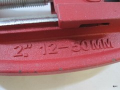 Heavy Duty #2 Pipe Cutter 12-50 mm (1/2&Prime; &ndash; 2&Prime;)