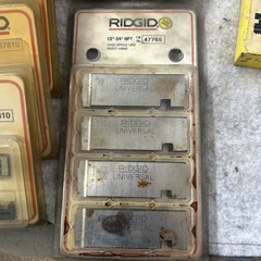 Rigid Pipe Dies LOT (new old stock)