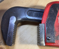 RIDGID 24&Prime; Straight Pipe Wrench 3&Prime; Capacity, Made in USA, Nice !