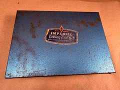 Vintage Gould Imperial Eastman Tubing Flaring & Swagging Tool Kit Case USA 45&deg;