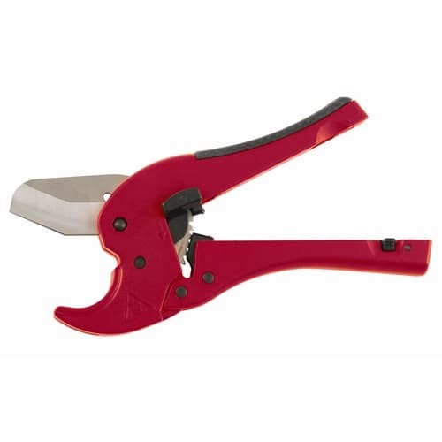 Reed RSP1 1-1/4 in Ratchet Shears Pipe Cutter for PVC PE PP PEX ABS