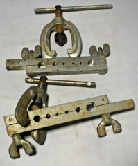 2Vintage Flaring Tool Sets 3/16&rdquo; &ndash; 5/8&rdquo; 6&7 Flaring Sizes Made in USA 4 Pieces