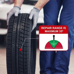 24pcs Large Tire Plug Patches, 0.30&rdquo; x 2&rdquo; for Car, Motorcycle, Truck, ATV Repair