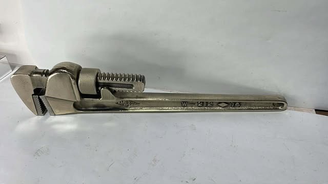 Ampco No.W-212 Brass 14&Prime; Pipe Wrench
