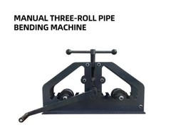 Manual Pipe and Tube Bending Machine Multiple Steel Pipe Bender Flat Steel TR-60