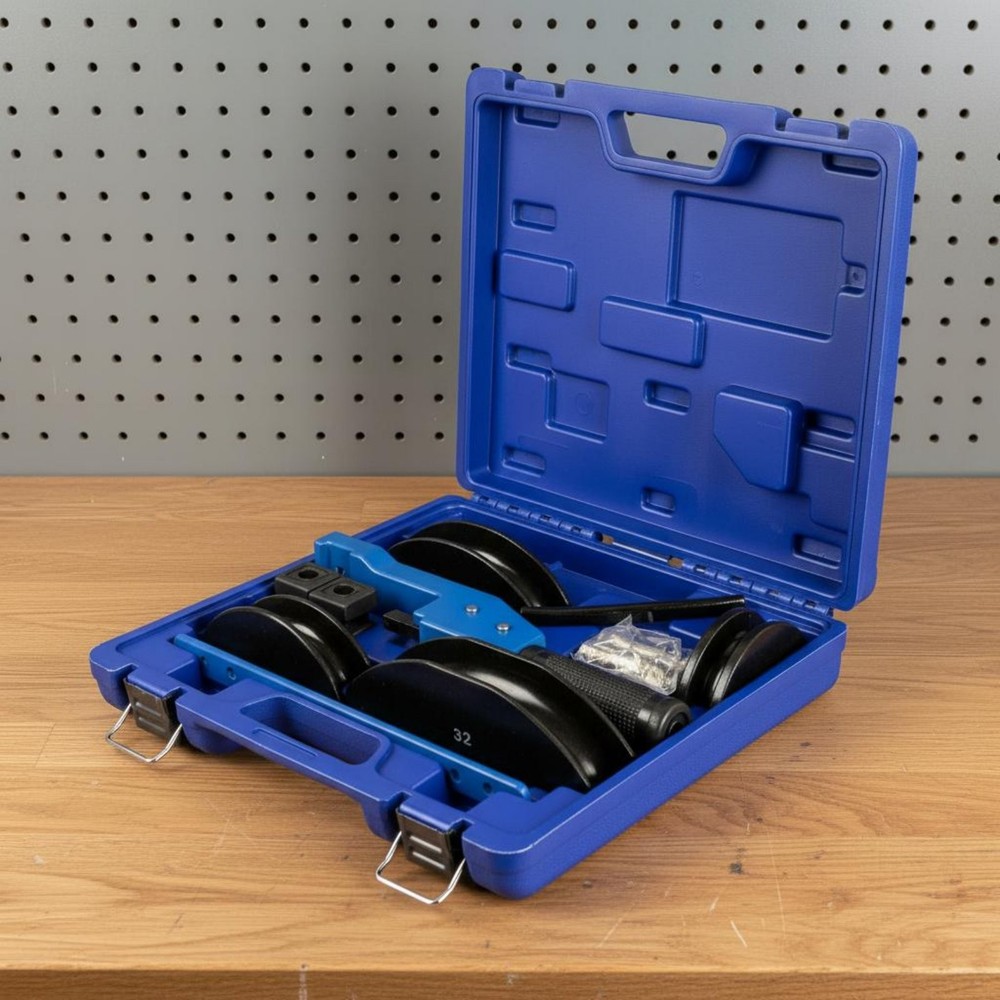 90 Degree Pipe Bending Tool Multiple Size Dies 90&deg; Tube Bender Kit Sturdy Build