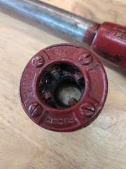 RIDGID Manual Ratchet Pipe Threader Head 3/4 Die USA