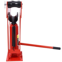 Hydraulic Pipe Bender 12 Ton Tube Bender w/6 Dies Adjustable Rollers 90&deg;-180&deg;