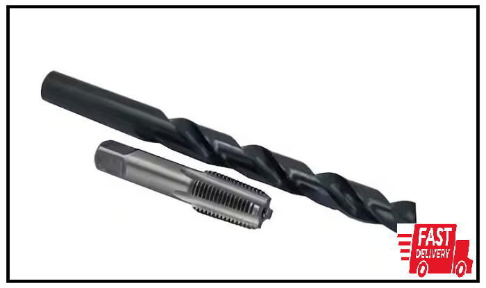 1/4 in. Carbon Steel NPT Pipe Tap and 7/16 in. High Speed Steel Drill Bit Set