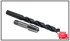 1/4 in. Carbon Steel NPT Pipe Tap and 7/16 in. High Speed Steel Drill Bit Set