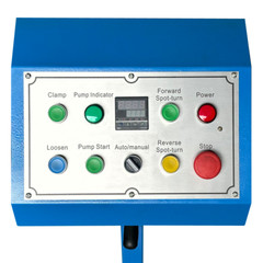 7HP Programmable Electric Hydraulic Tube Pipe Bender 3&Prime; & 2-3/8&Prime; Dies Included