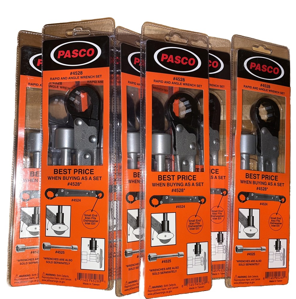 Pasco Kwik Tite & Angle-On Wrench Kit&nbsp;&nbsp;4528