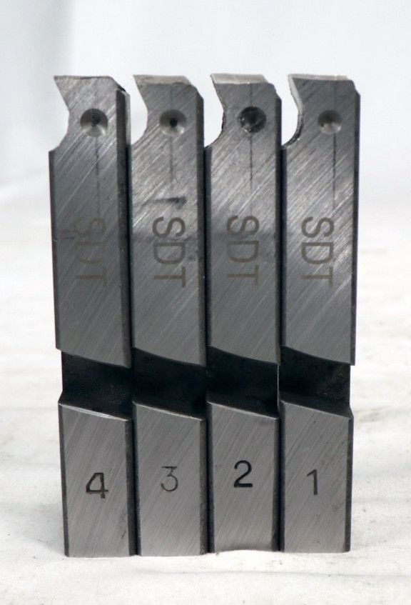 Steel Dragon Tools&reg; 2-1/2&Prime;- 4&Prime; Alloy Pipe Dies for 6790 Pipe Threading Machine