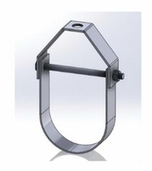 EMPIRE INDUSTRIES 110GI0300 Clevis Hanger 3&Prime; Pipe 1/2&Prime; Rod Carbon Steel 350 lb
