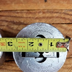 Greenfield Little Giant 1/2-13 & 5/8-11 NC Adjustable Die No. 7 Head 2 3/4&Prime; Dia