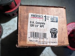 Ridgid 37380 D.H. Complete 12R 1/4&Prime; NPT
