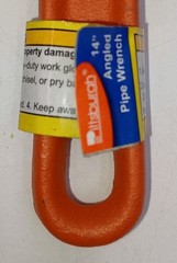 Pittsburgh 14&Prime; Steel Pipe Wrench -Straight Jaw 2&Prime; Capacity- Item #61349
