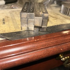 Ridgid 1&Prime;-2&Prime; bevel dies 37-1/2 degree 50960