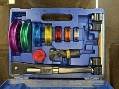 YELLOW JACKET 63331 Manual Alloy Ratchet Tube Bender Kit w/ Case, Forms