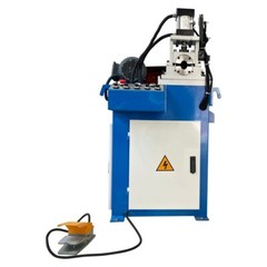 Pneumatic Solid Bar Rod Pipe Bender Chamfering Beveling Deburring Machine