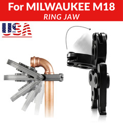 Rotating Press Jaws Set 1/2&Prime; 3/4&Prime; 1&Prime; 1-1/4&Prime;for Milwaukee Ridgid US Warehouse