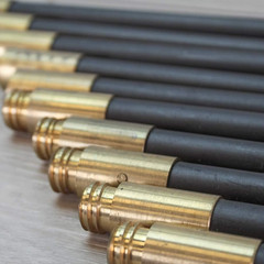 FAIDRSET12 9M Drain Rod Set &ndash; 10 Rods, Plunger & Worm with Brass Connectors