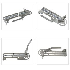 Portable Wire Bender Stainless Steel Electrical Bending Jig Max 16.4mm Cable