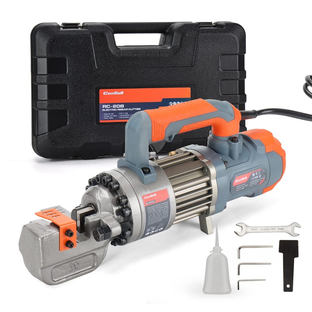 3/4&Prime; Hydraulic Rebar Cutter, 1.5-2S Cutting Speed, Portable, Cuts 4-20mm #6 R&hellip;